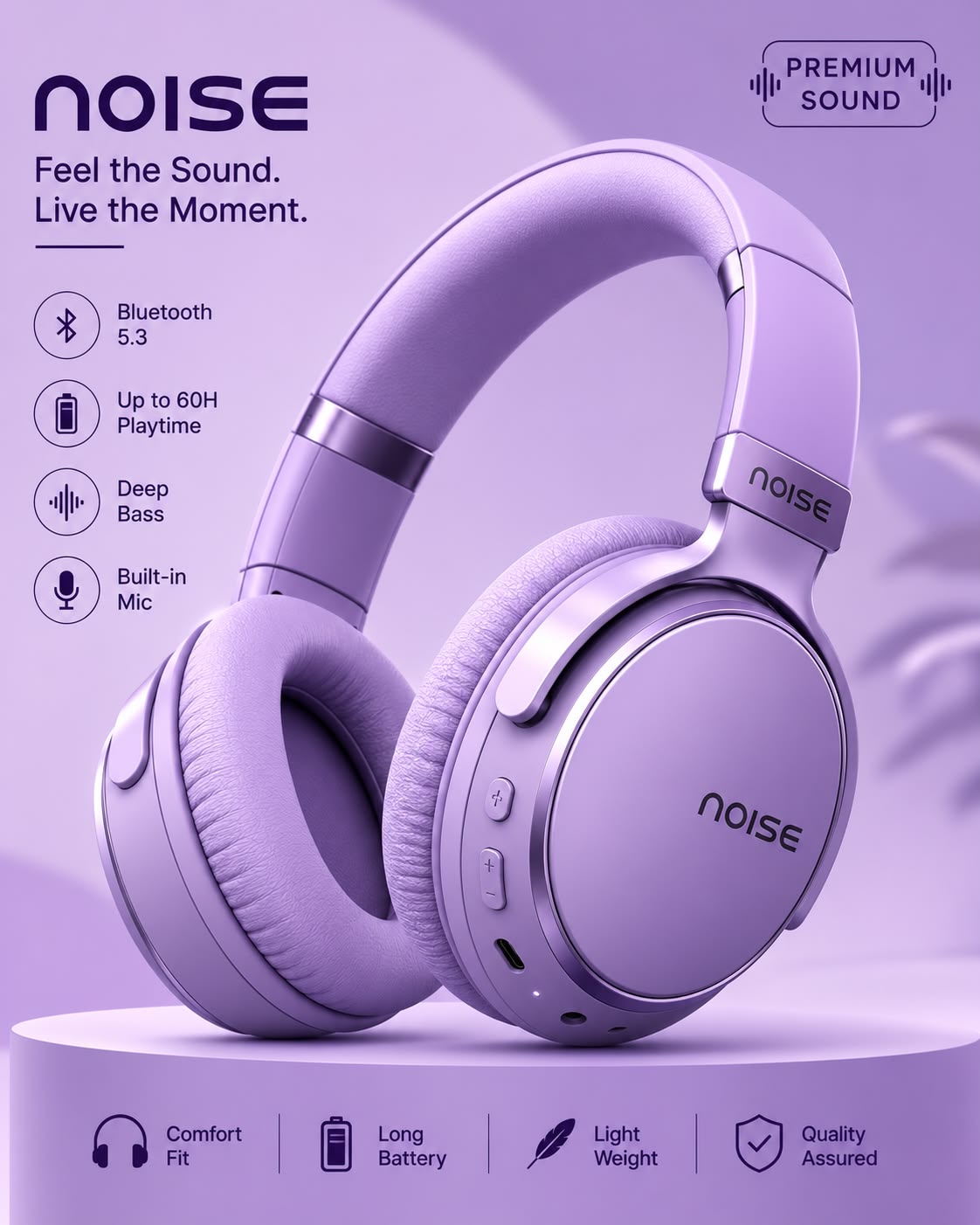GraphicBeast headphones features and specifications social post
