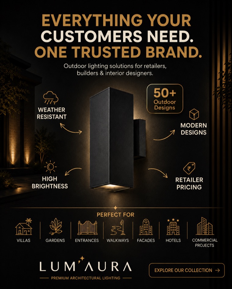 LUMAURA outdoor lighting product feature post