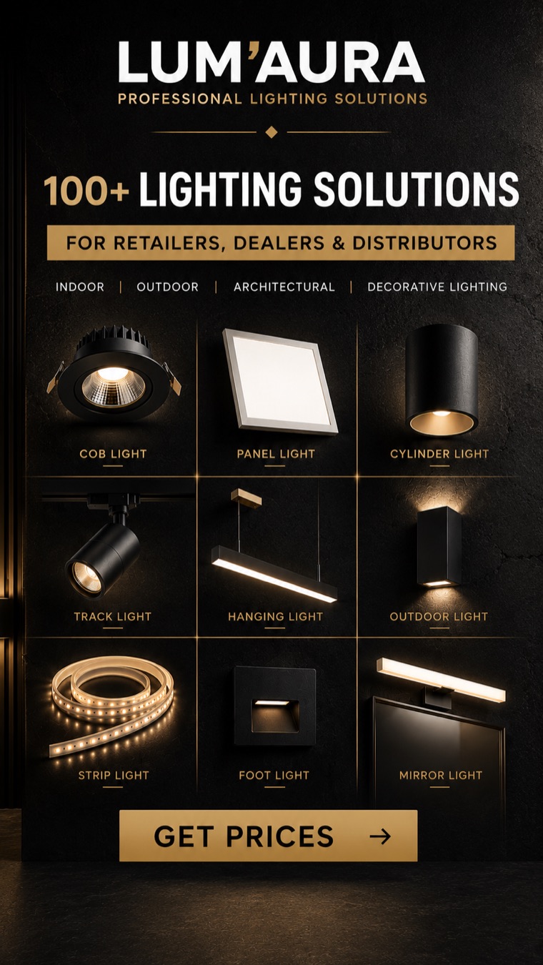 LUM’AURA product range social media design
