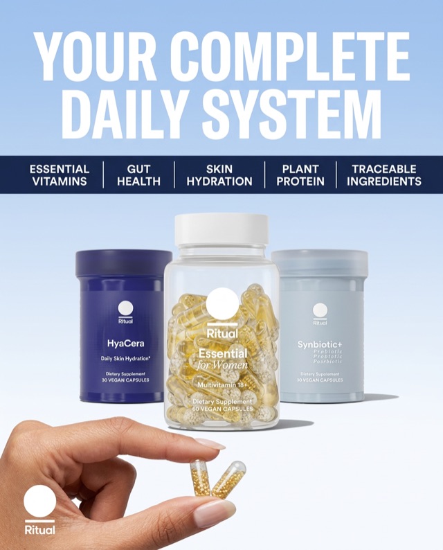 Daily wellness system product stack design