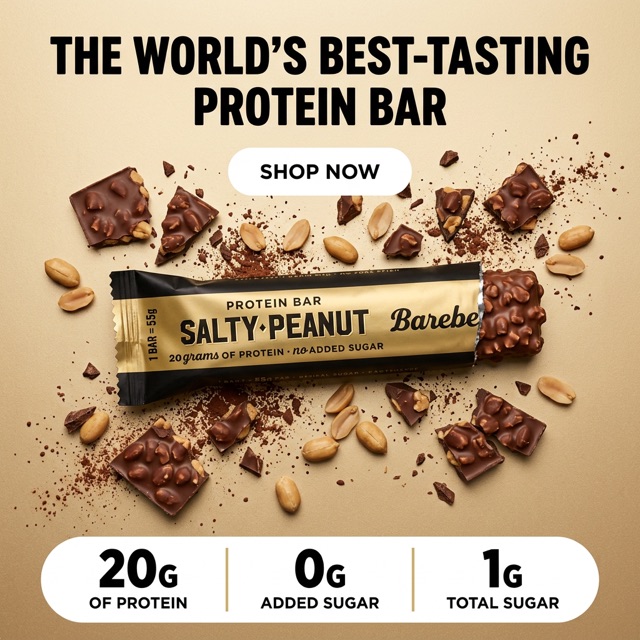 Ingredient-led protein product advertisement