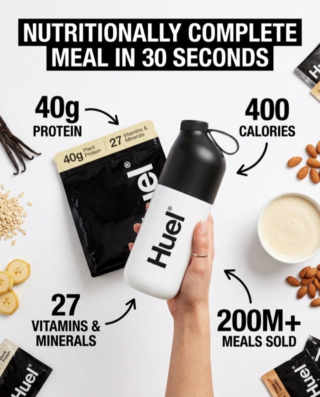 Nutritional performance product advertisement